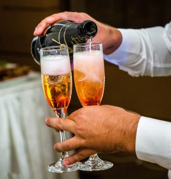 Prosecco zur Begrüßung