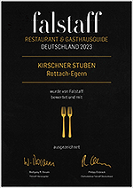 falstaff Restaurant & Gasthausguide Deutschland 2023