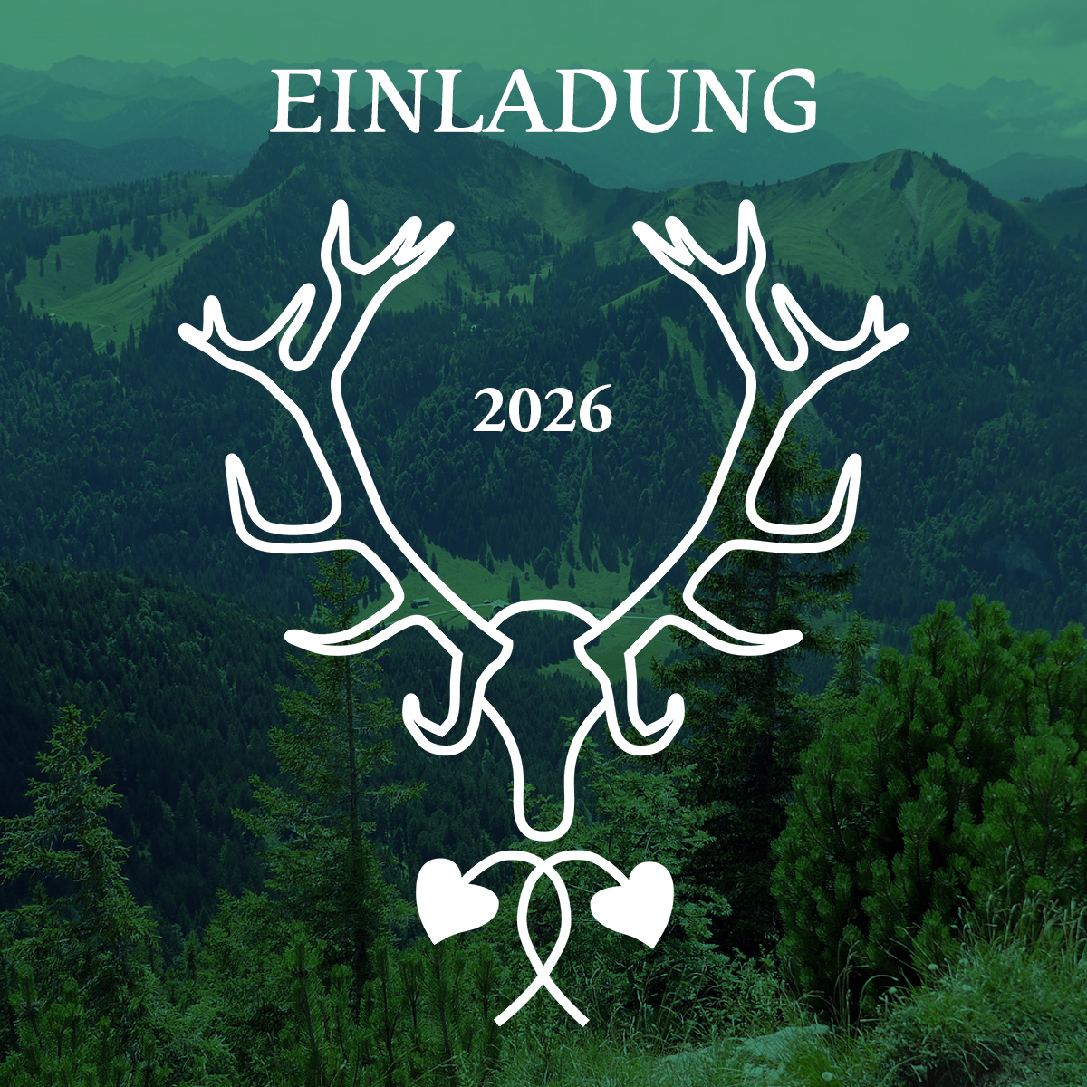 Einladung zur Hubertusfeier 2026