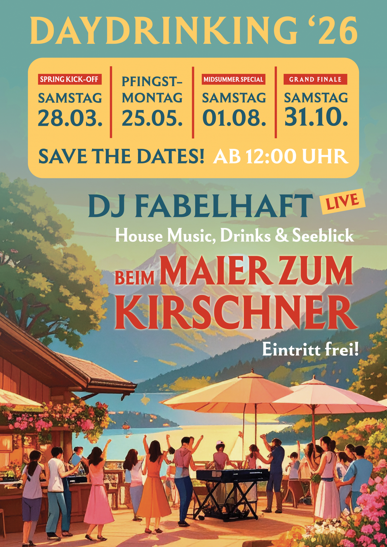 Daydrinking26-A3 Daydrinking alle Termine 2026